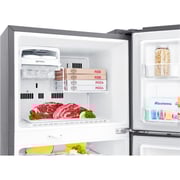 LG Top Freezer Refrigerator 345 Litres GR-C345SLBB Platinum Silver Smart Inverter Compressor Multi Air Flow Smart Diagnosis