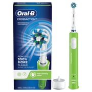 أورال-بي كروس أكشن فرشاة أسنان كهربائية خضراء
