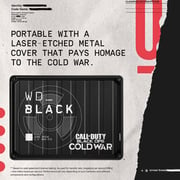 ويسترن ديجيتال COD Black Ops Cold War SE HDD 2 تيرا بايت أسود WD WDBYVG0020BBK WESN