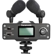 Saramonic CaMixer Microphone Kit with Dual Stereo Condenser for DSLR Cameras and Camcorders