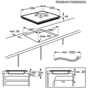 Electrolux Built In Induction Hob EIV644