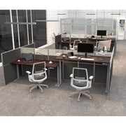 Mahmayi Lift-12 Electronic Height Adjustable Modern Desk - Elegant and Modern Ergonomic Office Desk with Adjustable Height Feature and Heavy Duty Frame (120cm, Apple Cherry)