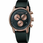 CALVIN KLEINCity Chronograph Quartz Black Dial Men's Watch K2G17TC1