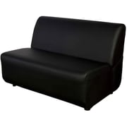 Mahmayi Metal Coco Two Seater Custom Sofa, CO_SS2PU_SBL, Black, H77.5 x W109 x D75 cm