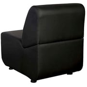 Mahmayi Metal/Wood Coco Single Seater Custom Sofa, CO_SSPU_SBL, Black, H75 x W55.5 x D77.5 cm