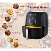 Sonashi Digital Air Fryer 1800W 6.2L SAF-620 Black