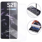 QuickTech Tempered Glass Screen Protector for Samsung Galaxy S21 Ultra SM-G998 UV