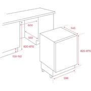 TEKA Built In Freezer 96 Litres TGI2120DME