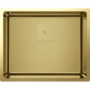 TEKA Metallic Stainless Steel Sink With One Bowl And Brass Pvd Finish Flexlinea Rs15 50.40