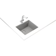 TEKA SQUARE 50.40 TG Undermount Tegranite Kitchen Sink with one bowl