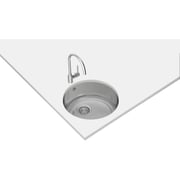 TEKA STARBRIGHT 45 E-XN 1B RND 2-in-1 installation stainless steel Kitchen Sink with matt finish