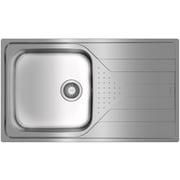TEKA Inset Reversible Stainless Steel Sink One Bowl Universe 50 T-Xp 1B 1D Plus
