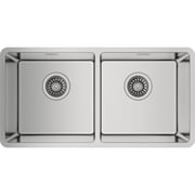 TEKA Undermount Stainless Steel Sink With Two Bowls Be Linea Rs15 2B 860