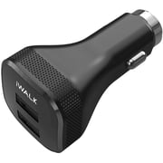 Iwalk Dual USB Car Charger 4.52cm Black