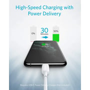 Anker Powerline III USB C To Lightning USB Cable 0.9m White