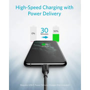 Anker Powerline III USB C To Lightning USB Cable 0.9m Black