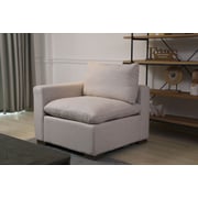 Pan Emirates Hayward V Shape Single Corner Sofa - White031HYC0800017