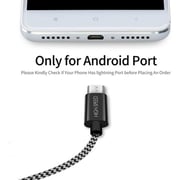 Dux Ducis K1 Micro USB Cable 3m Black