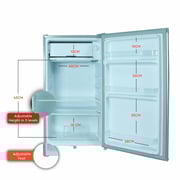 Nobel Single Door Refrigerator 120 Litres NR130SSN