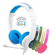 Buddyphones School Plus Over Ear Headphones - Blue