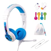 Buddyphones School Plus Over Ear Headphones - Blue