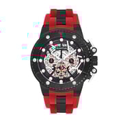 QUANTUM Men's Chronograph Black Dial Watch - HNG535.658