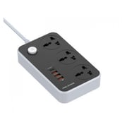 Inet INPD18WUP36 3 Way Extension Socket