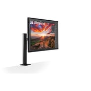 LG UHD 4K Monitor 31.5inch Display Ergo UHD IPS Display HDR 10 USB Type-C Black - 32UN880B
