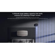 Xiaomi Mi Robot Vacuum-Mop 2 Pro Plus Visual Dynamic Navigation 3000pa Suction 3D Obstacle Avoidance 5200mAh Battery 180min Running Time APP Control - Black