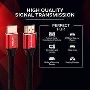 Honeywell HDMI Cable 3m Red/Black