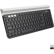 Logitech K780 Multi-Device Wireless Keyboard For Computer, Phone and Tablet FLOW Cross-Computer Control Compatible