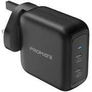 Promate Power Delivery USB-C Charging Adapter Black