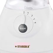 STARGOLD 550 Watts 3-in-1 Juicer Blender Unbreakable Jar, Multi-Purpose Mixer System with Nutrient Extractor, Smoothie Maker White, SG-1360