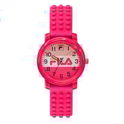 Fila Kids Analog Jelly Watch Pink 38-203-003