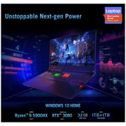 Asus ROG Strix SCAR 17 G733QS-HG216T Gaming Laptop - Ryzen 9 3.3GHz 32GB 2TB 16GB Win10 17.3inch FHD Black NVIDIA GeForce RTX 3080