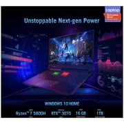 Asus ROG Strix SCAR 15 G533QR-HF004T Gaming Laptop - Ryzen 7 3.2GHz 16GB 1TB 8GB Win10 15.6inch FHD Black NVIDIA GeForce RTX 3070