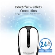 Promate Wireless Mouse White