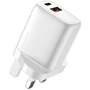Max & Max 20W Dual Port Fast Charger White
