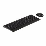 Promate 2.4GHz Wireless Keyboard and Mouse, Ergonomic Keyboard, 5 Button DPI Mouse,Wrist Rest,ProCombo-4