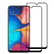 Margoun 2-Pack 3d Screen Protector for Samsung Galaxy M21s - Clear/Black