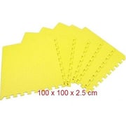 Tinyann Interlocking Foam Activity Mat 100 x 100 x 2.5 cm Yellow