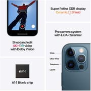 Apple iPhone 12 Pro (256GB) - Pacific Blue