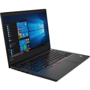 Lenovo ThinkPad E14 (2019) Laptop - 10th Gen / Intel Core i7-10510U / 14inch FHD / 256GB SSD / 16GB RAM / Shared Intel UHD Graphics / Windows 10 Pro / English & Arabic Keyboard / Black / Middle East Version - [20RAS0CM00]