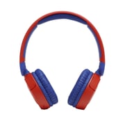 جي بي إل JR310BTRED سماعات لاسلكية للأطفال حول الأذن لون أحمر وأزرق
