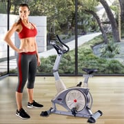 Sparnod Fitness SUB-510 Upright Bike Exercise Cycle for Gyms (Free Installation Service) 13Kgs Two-way Inner Magnetic Control Flywheel and ESB Motor Permanent Magnetic Resistance System