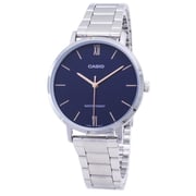 CASIO Women's Analog Blue Dial Watch - LTP-VT01D-2B