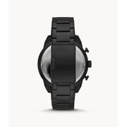 Fossil Men's Bronson Chronograph Black Stainless Steel Watch FS5712