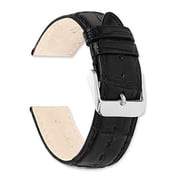 debeer watch bands 22Mm Genuine Alligator Watch Strap - Black - Watch Band By Debeer