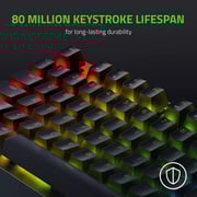 Razer BlackWidow V3 Yellow Switch Tenkeyless Keyboard Black
