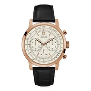 Guess PROTOCOL Gents Genuine Leather Watch W0916G2